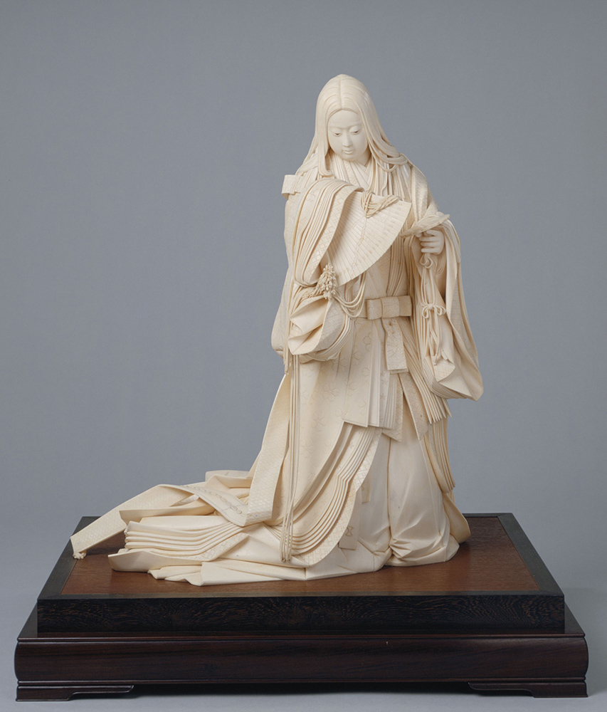 Court Lady. Asahi Gyokuzan. Meiji era, 1901