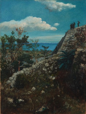 琉球東城旧跡之眺望の画像