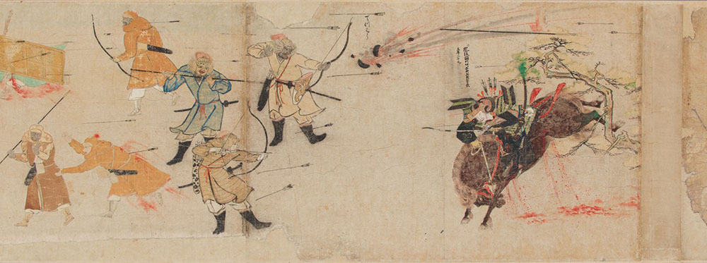 国宝 《蒙古襲来絵詞》前巻