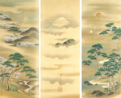 住吉富士吉野図の画像