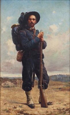 ベルサリエーレの歩哨の画像