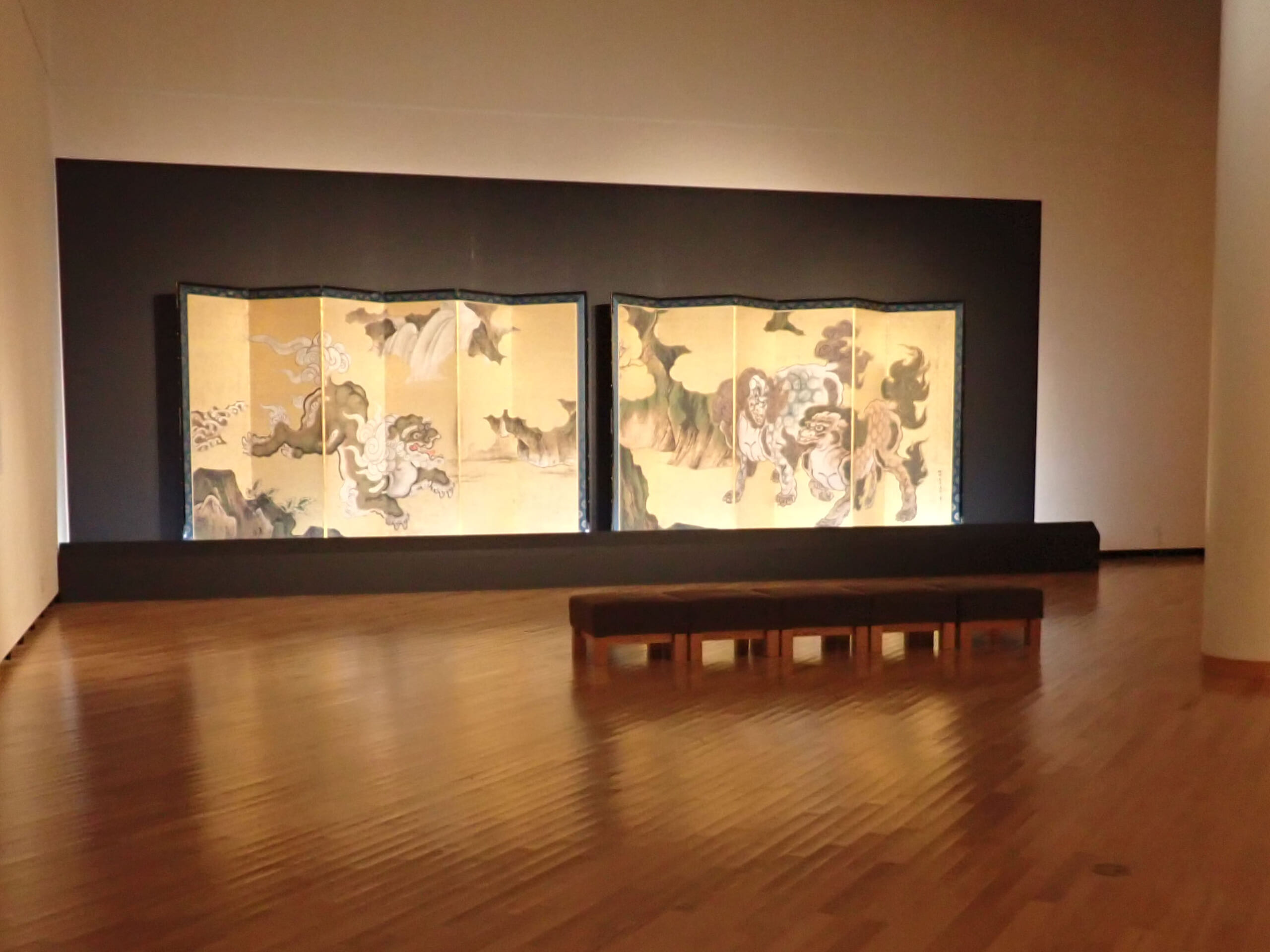 山梨唐獅子画像